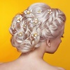 image:imageHINZIC 45pcs Rhinestone Pearl Buttons 9 Styles Flat Back Faux Pearl ButtonWhite 28pcs 14styles