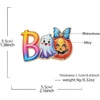 image:imageHalloween Ghost Brooches Pins Costume JewelryBlack  Pink  Gold