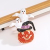image:imageHalloween Ghost Brooches Pins Costume JewelryOrange