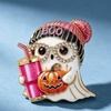 image:imageHalloween Ghost Brooches Pins Costume JewelryPink