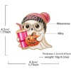 image:imageHalloween Ghost Brooches Pins Costume JewelryPink