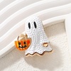 image:imageHalloween Ghost Brooches Pins Costume JewelryWhite