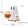 image:imageHalloween Ghost Brooches Pins Costume JewelryWhite
