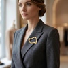 image:imageIrregular Womens Brooches amp Pins Geometric Gold Brooches for Women