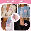 image:imageLarge Crystal Flower Brooch Pin Rhinestone Floral Lapel PinPink2