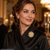 image:imageLarge Crystal Flower Brooch Pin Rhinestone Floral Lapel PinYellow