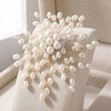 image:imageLarge Pearl Brooches for Women White Flower Pearl Brooch Pin Snowflake Design Vintage Sparkling Brooch for Wedding Party Lightweight 3x236 inch Faux Pearls Jewelry Gift