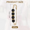 image:imageMECCANIXITY Pearl Brooch Pins Decorative Sweater Safety Pin BroochBlackGold