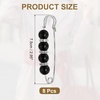 image:imageMECCANIXITY Pearl Brooch Pins Decorative Sweater Safety Pin BroochBlackSilver