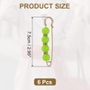 image:imageMECCANIXITY Pearl Brooch Pins Decorative Sweater Safety Pin BroochBright Green