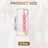 image:imageMECCANIXITY Pearl Brooch Pins Decorative Sweater Safety Pin BroochBright Pink