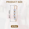 image:imageMECCANIXITY Pearl Brooch Pins Decorative Sweater Safety Pin BroochColor Blue