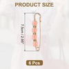 image:imageMECCANIXITY Pearl Brooch Pins Decorative Sweater Safety Pin BroochColor Orange