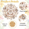 image:imagePearl Brooch 1Pcs Gold Tone Rhinestone Round Brooch Pin Elegant Vintage Brooches for Women Dresses Wedding Party Daily Wear
