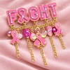 image:imagePink Ribbon Pin Breast Cancer Gifts for Women Girls Breast Cancer Awareness Lapel Pins Hope Love Fight Hope Official Ribbon Pins Breast Cancer Brooch1Pcs