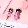 image:imagePink Ribbon Pin Breast Cancer Gifts for Women Girls Breast Cancer Awareness Lapel Pins Hope Love Fight Hope Official Ribbon Pins Breast Cancer Brooch2Pcs