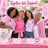 image:imagePink Ribbon Pin Breast Cancer Gifts for Women Girls Breast Cancer Awareness Lapel Pins Hope Love Fight Hope Official Ribbon Pins Breast Cancer Brooch2Pcs
