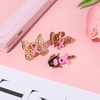 image:imagePink Ribbon Pin Breast Cancer Gifts for Women Girls Breast Cancer Awareness Lapel Pins Hope Love Fight Hope Official Ribbon Pins Breast Cancer Brooch3PcsB