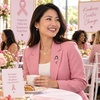 image:imagePink Ribbon Pin Breast Cancer Gifts for Women Girls Breast Cancer Awareness Lapel Pins Hope Love Fight Hope Official Ribbon Pins Breast Cancer Brooch3PcsB