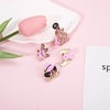 image:imagePink Ribbon Pin Breast Cancer Gifts for Women Girls Breast Cancer Awareness Lapel Pins Hope Love Fight Hope Official Ribbon Pins Breast Cancer Brooch4Pcs