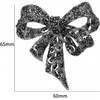 image:imageRhinestone Black Flower Brooches Women Vintage Antique Silver Brooch Pin Elegant Exquisite BrochesBowknitstyle01