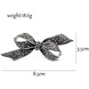image:imageRhinestone Black Flower Brooches Women Vintage Antique Silver Brooch Pin Elegant Exquisite BrochesBowknitstyle04