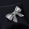 image:imageRhinestone Black Flower Brooches Women Vintage Antique Silver Brooch Pin Elegant Exquisite BrochesBowknitstyle05