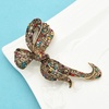 image:imageRhinestone Black Flower Brooches Women Vintage Antique Silver Brooch Pin Elegant Exquisite BrochesBowknitstyle06