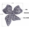 image:imageRhinestone Black Flower Brooches Women Vintage Antique Silver Brooch Pin Elegant Exquisite BrochesZ01