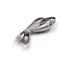 image:imageRhinestone Black Flower Brooches Women Vintage Antique Silver Brooch Pin Elegant Exquisite Brochesblack tie