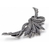 image:imageRhinestone Black Flower Brooches Women Vintage Antique Silver Brooch Pin Elegant Exquisite Brochesflowerstyle01