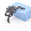 image:imageRhinestone Black Flower Brooches Women Vintage Antique Silver Brooch Pin Elegant Exquisite Brochesflowerstyle01