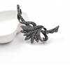image:imageRhinestone Black Flower Brooches Women Vintage Antique Silver Brooch Pin Elegant Exquisite Brochesflowerstyle01