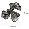 image:imageRhinestone Black Flower Brooches Women Vintage Antique Silver Brooch Pin Elegant Exquisite Brochesflowerstyle03