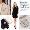 image:imageRhinestone Brooch for Women Crystal Flower Brooch Pin White Statement Jewelry Elegant Dress Pin Silver Tone Broach Accessory for Wedding Party Clothing Formal Outfit