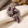image:imageRhinestone Flower Brooch Pin for Women Sparkly Crystal for Wedding BridalPurple