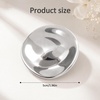 image:imageRound Silver Brooches and Pins for Women 2 Metal Irregular Brooch Clip