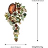 image:imageSELOVO Large Long Flower Brooch Pin for Women Wedding Party Brooch PendantBrownGreen