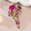 image:imageSELOVO Large Long Flower Brooch Pin for Women Wedding Party Brooch PendantHot Pink