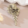 image:imageSELOVO Large Long Flower Brooch Pin for Women Wedding Party Brooch PendantPurple