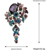 image:imageSELOVO Large Long Flower Brooch Pin for Women Wedding Party Brooch PendantPurple