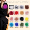 image:imageTHARAHT Feather Flower Brooch Pin 150mm Elegant Floral Lapel Pin for Women Men Suit Dress Shawl Accessory for Wedding Party Banquet Dance Banquet Fashion Jewelry Clothes AccessoriesHot Pink