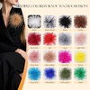 image:imageTHARAHT Feather Flower Brooch Pin 150mm Elegant Floral Lapel Pin for Women Men Suit Dress Shawl Accessory for Wedding Party Banquet Dance Banquet Fashion Jewelry Clothes AccessoriesGolden Yellow