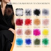image:imageTHARAHT Feather Flower Brooch Pin 150mm Elegant Floral Lapel Pin for Women Men Suit Dress Shawl Accessory for Wedding Party Banquet Dance Banquet Fashion Jewelry Clothes AccessoriesCoffee