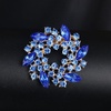 image:imageVintage Crystal Rhinestone Flowershaped Sunflower Brooch Pin AccessoriesC brown