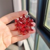 image:imageVintage Crystal Rhinestone Flowershaped Sunflower Brooch Pin Accessoriesred