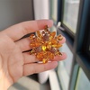 image:imageVintage Crystal Rhinestone Flowershaped Sunflower Brooch Pin Accessoriesred