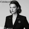 image:imageVintage Flower Brooch for WomenBlack