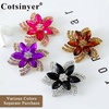 image:imageVintage Flower Brooch for WomenBrown