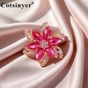 image:imageVintage Flower Brooch for WomenPink